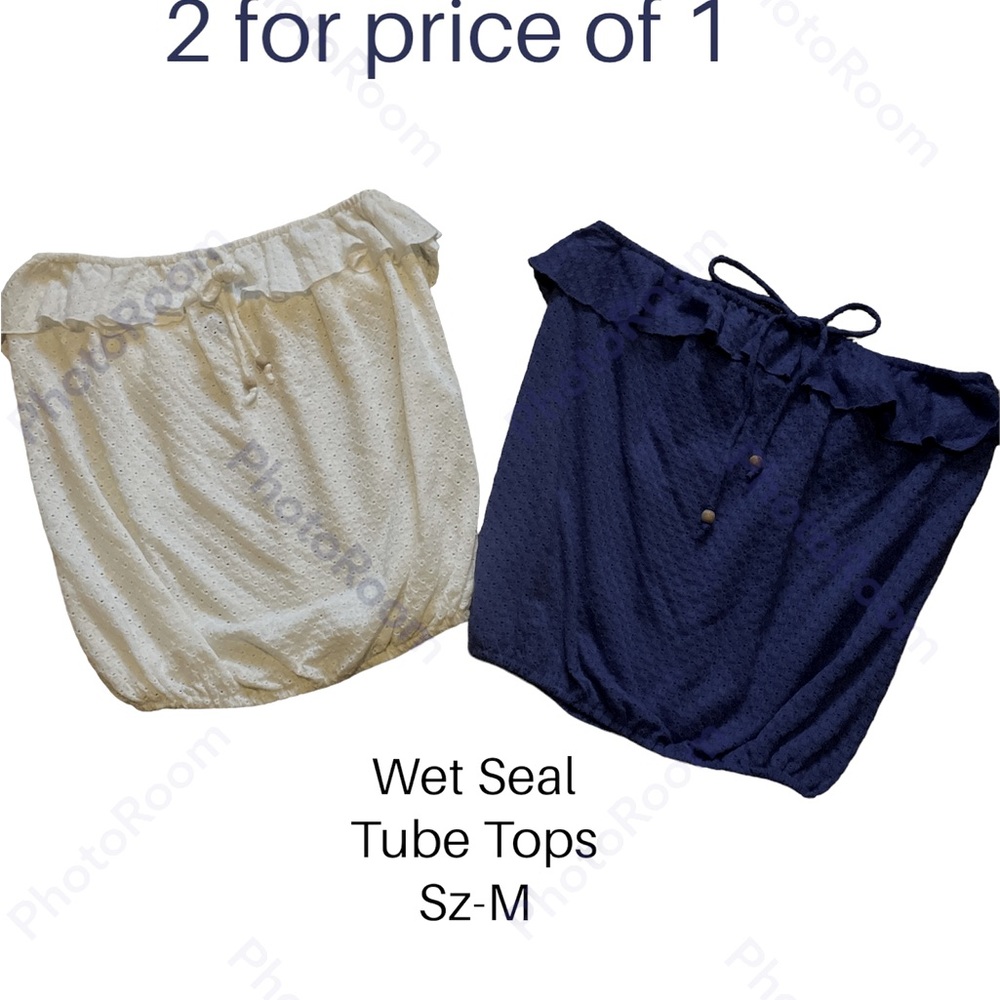 Wet Seal Eyelet Tube Tops  *2 for 1 DEAL*
